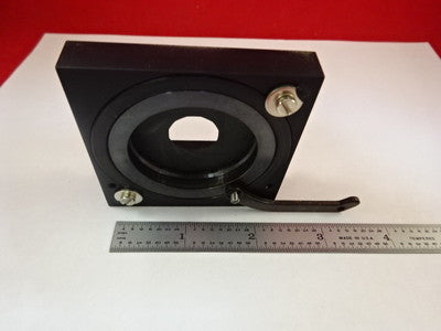 MICROSCOPE PART REICHERT AUSTRIA IRIS DIAPHRAGM ILLUMINATOR OPTICS AS IS V4-A-04