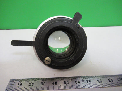 MICROSCOPE PART BAUSCH LOMB CONDENSER IRIS ASSEMBL OPTICS AS PICTURED  #G2-A-60