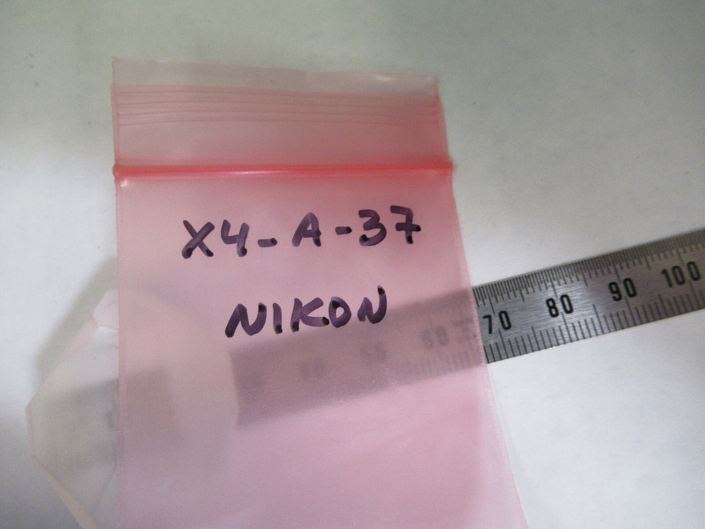 NIKON JAPAN RARE PRISM GLASS OPTICS MICROSCOPE PART AS PICTURED X4-A-37