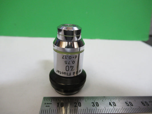 Microscope Wild Swiss Objective 40X Fluor Optics