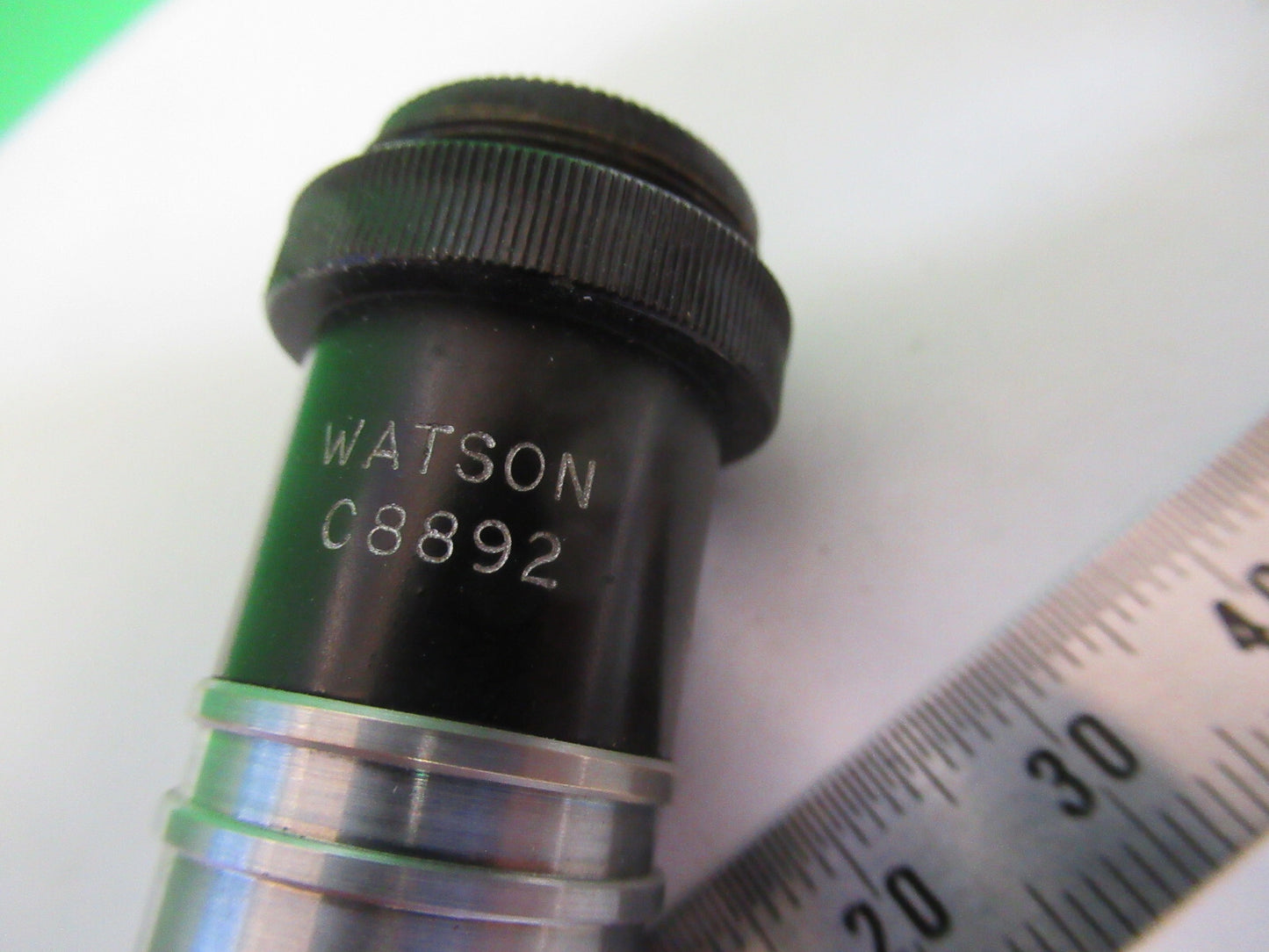 WATSON UK PARA 40X OBJECTIVE LENS MICROSCOPE PART AS PICTURED &R2-B-41