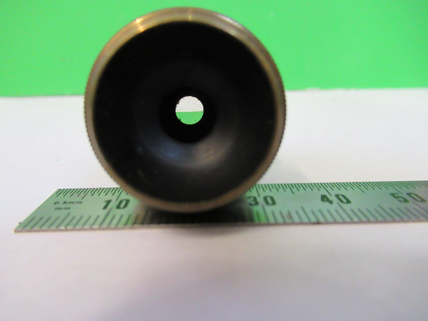 Antique Bausch & Lomb Brass Objective 4mm Microscope Part