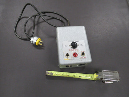 RARE HEAVY POWER SUPPLY UKATRON CARL ZEISS GERMANY MICROSCOPE PART AS PIC TD-1