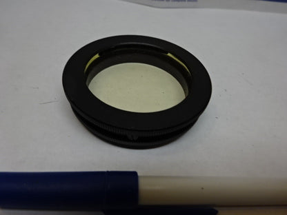 MICROSCOPE PART STEREO COVER LENS OPTICS AS IS #82-20
