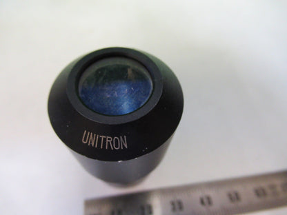 EYEPIECE UNITRON JAPAN W10XP LENS OPTICS MICROSCOPE PART AS PICTURED T3-C-17