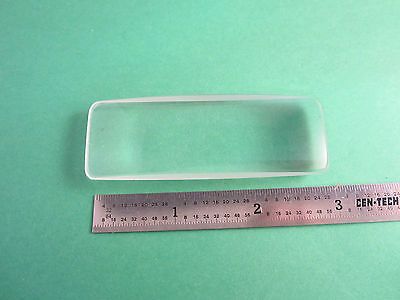 OPTICAL RECTANGULAR BI CONVEX LENS LASER OPTICS BIN#14