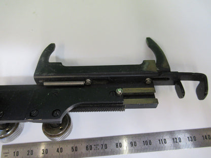 Antique Bausch & Lomb Xy Stage Clip Microscope Part