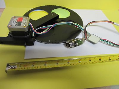 OPTICAL MOTORIZED DICHROIC FILTER WHEEL LASER OPTICS #T7-01