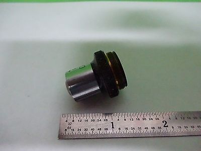 FOR PARTS MICROSCOPE OLYMPUS M10 OBJECTIVE  JAPAN OPTICS BIN#K1-M-24