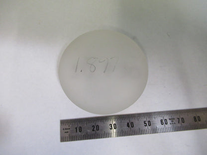 OPTICAL UNFINISHED concave CONVEX BK7 GLASS OPTICS UNCOATED AS PICTURED &s2-c-15