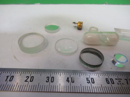 OPTICAL LASER LOT MINI LENSES PHOTONICS OPTICS LENS AS PICTURED V1-A-41