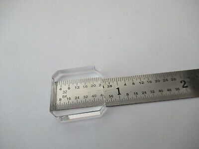 OPTICAL MIL SPEC fused silica PRISM square LASER OPTICS AS PICTURED &F5-A-18