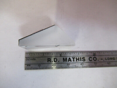 OPTICAL GLASS PRISM OPTICS AS PICTURED &A7-B-10-11