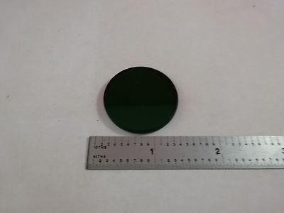 Microscope Part Green Filter Glass Optics AS IS B