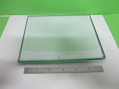 MIKROSKOPTEIL GROSSE GLASPLATTE PROBENTABELLE [Chips an den Ecken] BIN#S8-01