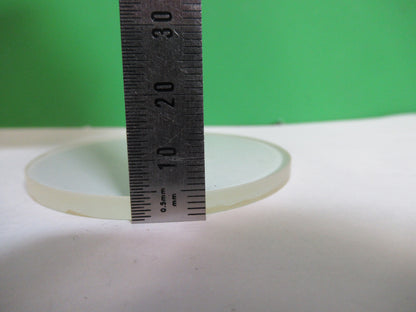 OPTICAL FLAT MIL SPEC BK7 GLASS OPTICS AS PICTURED 80-B-22