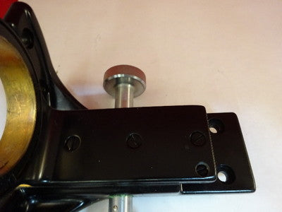 Microscope Part Wild Swiss M20 Brass Condenser Holder