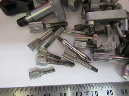HUGE LOT ASSORTED SCREWS LEITZ BAUSCH ETC MICROSCOPE PART AS PICTURED T9-A-66