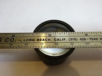 MICROSCOPE PART MOUNTED LENS UNKNOWN MAKER OPTICS AS IS #81-68
