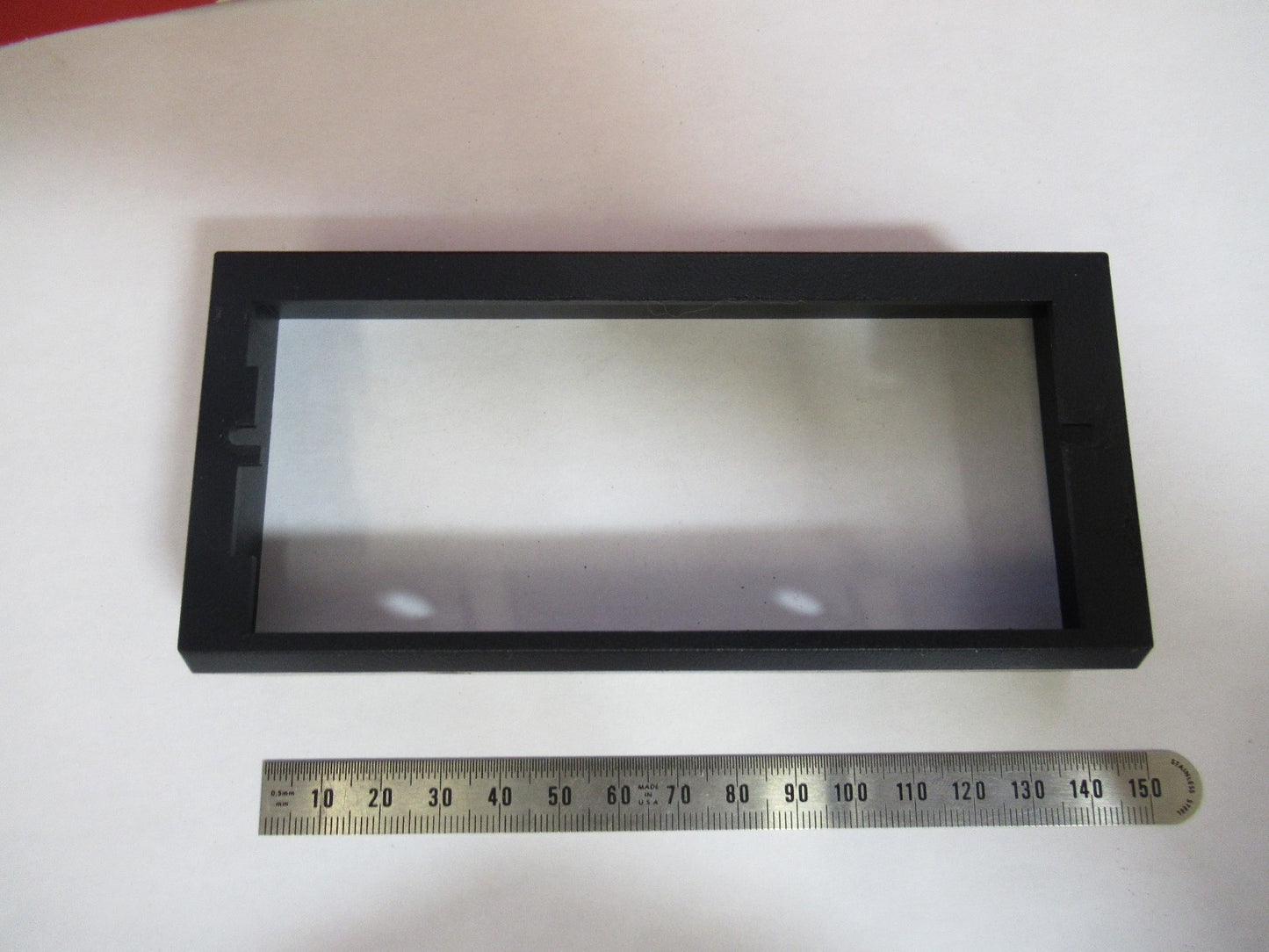 LEICA LEITZ GERMANY DMRB PLASTIC FRAME MICROSCOPE PART AS PICTURED T8-B-10