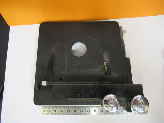 Spencer Lens Co. American Optical Co. Antique Xy Clips Stage Microscope Part
