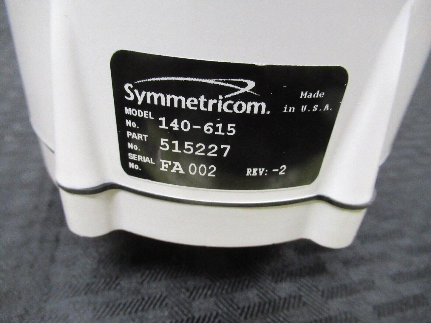 SYMMETRICOM GPS ANTENNA 140-615 for FREQUENCY STANDARD TIME BASE AS PICTURED &G6