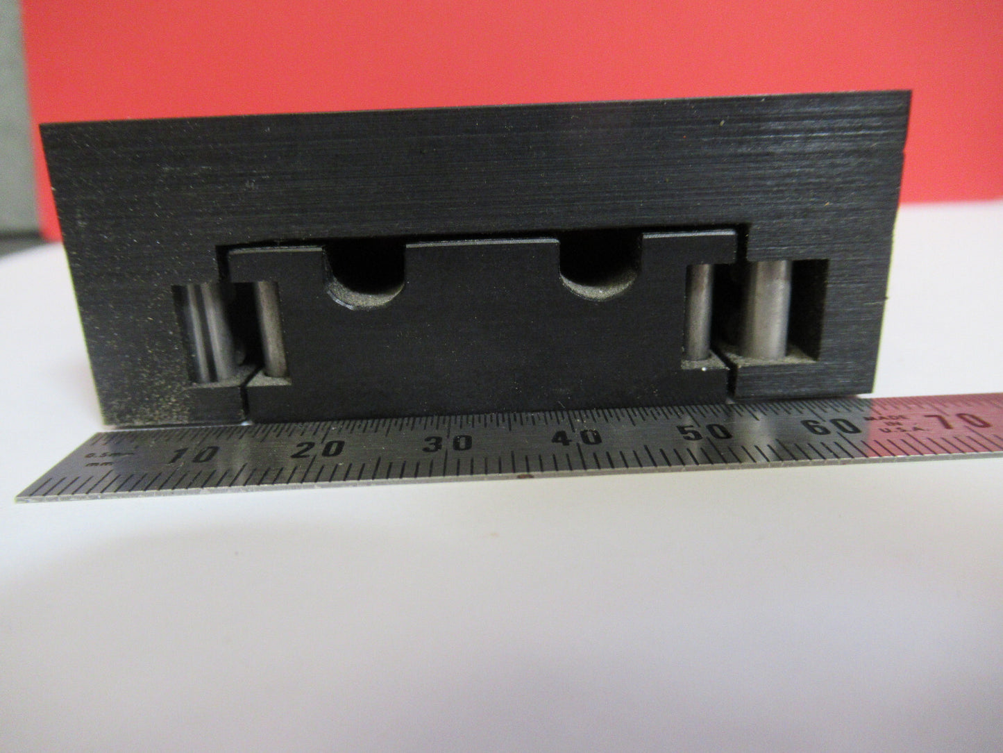 linear positioning slide NEW ENGLAND MICROSCOPE PART AS PICTURED  S3-B-68