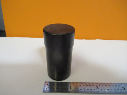 EMPTY BAUSCH LOMB OBJECTIVE CONTAINER 16mm MICROSCOPE PART AS PICTURED &A4-A-45