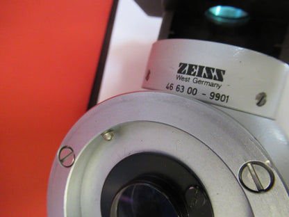 FOR PARTS ZEISS 466300 VERTICAL ILLUMINATOR MICROSCOPE PART AS PICTURED &4B-A-22