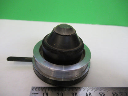 SPENCER AO CONDENSER + IRIS ANTIQUE STAGE MICROSCOPE PART AS PICTURED X9-B-10