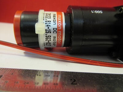 MAXON MINI MOTOR 500:1 2022.814-15 ROBOTICS MECHATRONICS AS PICTURED &Q5-A-26