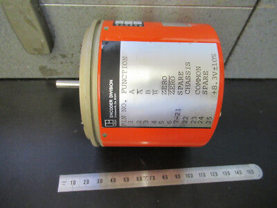 LITTON SHAFT ENCODER [bent bottom] AS PICTURED &5k-ft-70