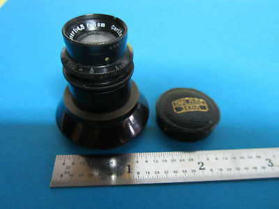 Rare Microscope Objective Lens Carl Zeiss AG Jena Germany PlanAR 4.5X 5 cm Optics