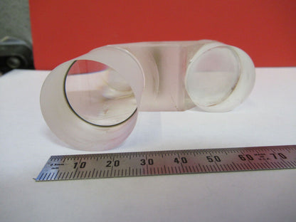 FOR PARTS REICHERT HEAD GLASS PRISM cloudy MICROSCOPE PART AS PICTURED &Q3-B-02