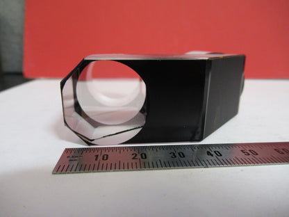 ZEISS GERMANY GLASS PRISM HEAD OPTICS MICROSCOPE PART AS PICTURED Y5-A-60