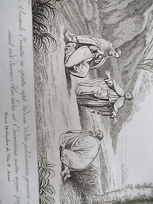 ANTIQUE ETCHING ITALIA ROME CIRCA 1810 GASPARD DUGHET PIETRO PARBONI AS PIC vi