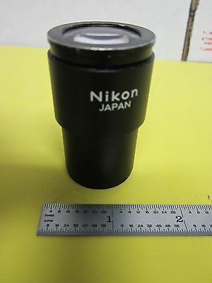 RARE EYEPIECE NIKON D 10X/21 JAPAN MICROSCOPE OPTICS AS IS BIN#A1-T-79
