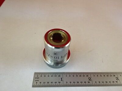 MIKROSKOPTEIL OBJEKTIVLINSE LEITZ GERMANY NPL 10X STAR OPTICS BIN#L8-A-09
