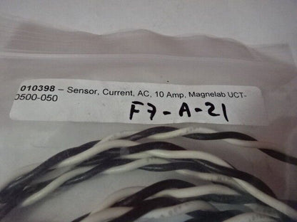 SENSOR CURRENT AC 10 AMP Amperes MAGNELAB UCT-0500-010 ELECTRIC TOROID #F7-A-21