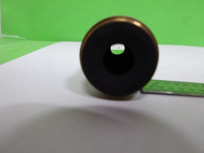 MICROSCOPE PART OBJECTIVE REICHERT AUSTRIA FLUOR 63X OPTICS AS IS BIN#72-61