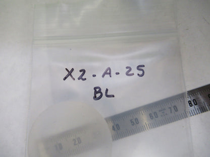 BAUSCH LOMB DIFFUSER LENS CONVEX CONCAVE MICROSCOPE PART AS PICTURED X2-A-25