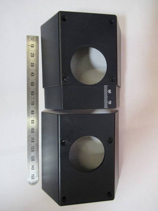 LEICA LEITZ GERMANY DMRB PLASTIC FRAME MICROSCOPE PART AS PICTURED T8-B-12