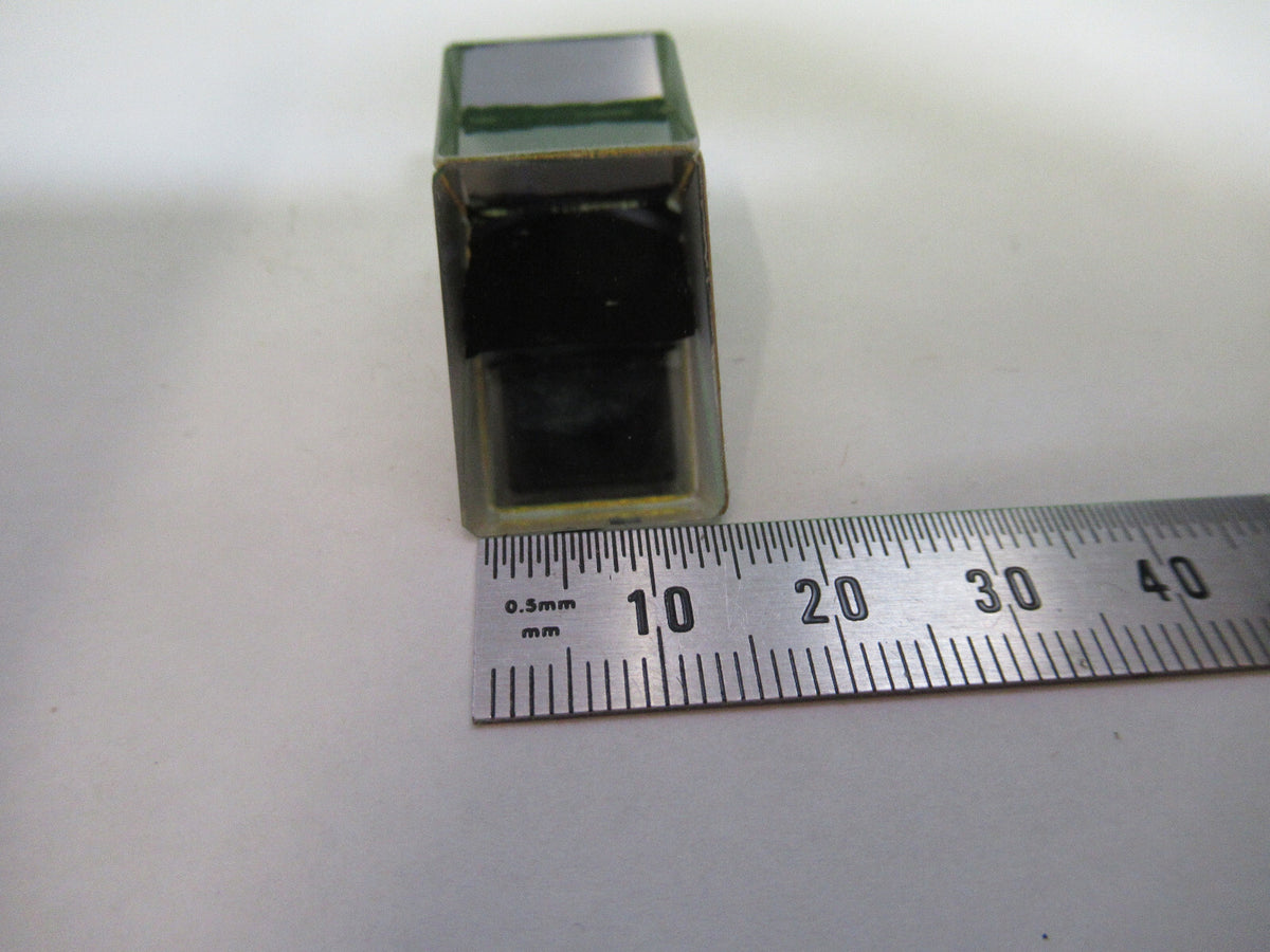 BAUSCH LOMB GLASS PRISM OPTICS MICROSCOPE OPTICAL PART AS PICTURED 98-A-15