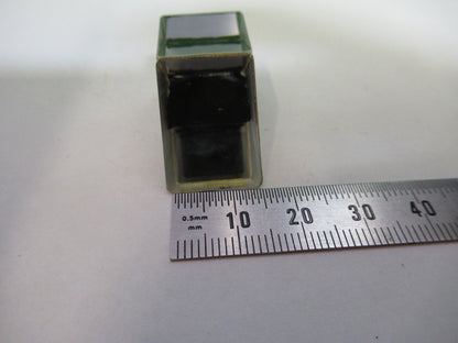BAUSCH LOMB GLASS PRISM OPTICS MICROSCOPE OPTICAL PART AS PICTURED 98-A-15