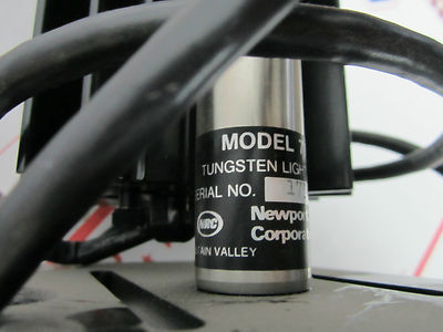 NEWPORT TUNGSTEN LAMP OPTICS LASER OR FOR MICROSCOPES  BIN#GENL