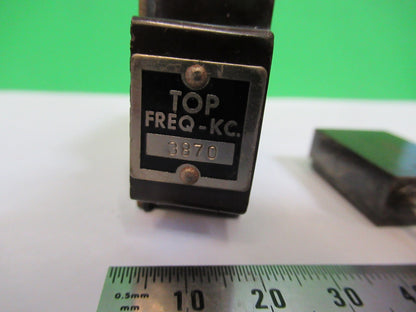 ANTIQUE BLILEY XTALS QUARTZ CRYSTAL FREQUENCY CONTROL RADIOA AS PICTURED T6-B-37