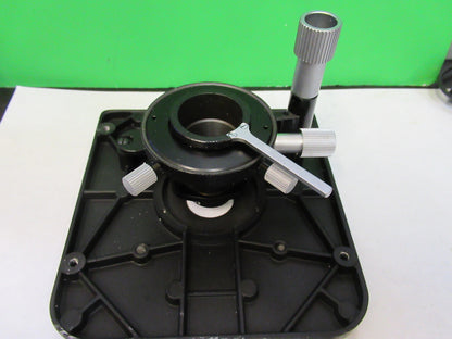 LEITZ WETZLAR GERMANY XY STAGE SM-LUX MICROSCOPE PART AS PICTURED X2-A-45