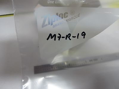 OPTISCHES RIESIGES PRISMA BESCHICHTET [Chips an den Ecken] LASEROPTIK WIE BESEHEN BIN#M7-R-19