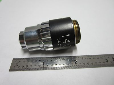 MICROSCOPE PART OBJECTIVE NANOQUEST 140X OPTICS  BIN#F1-16