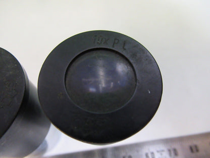 CBS BECK KASSEL GERMANY PAIR EYEPIECE MICROSCOPE PART AS PICTURED U8-A-10